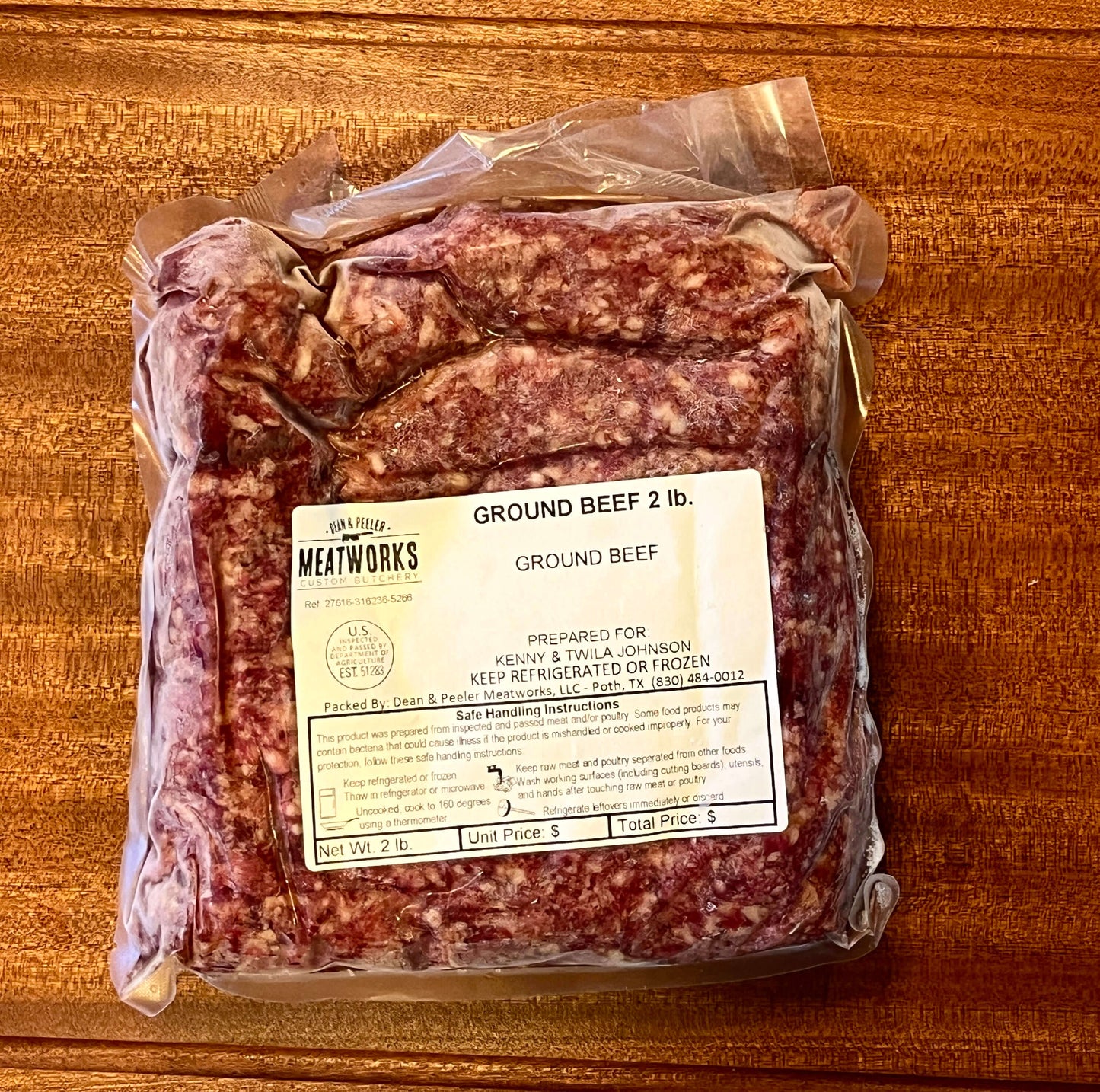 Ground Beef 2lbs