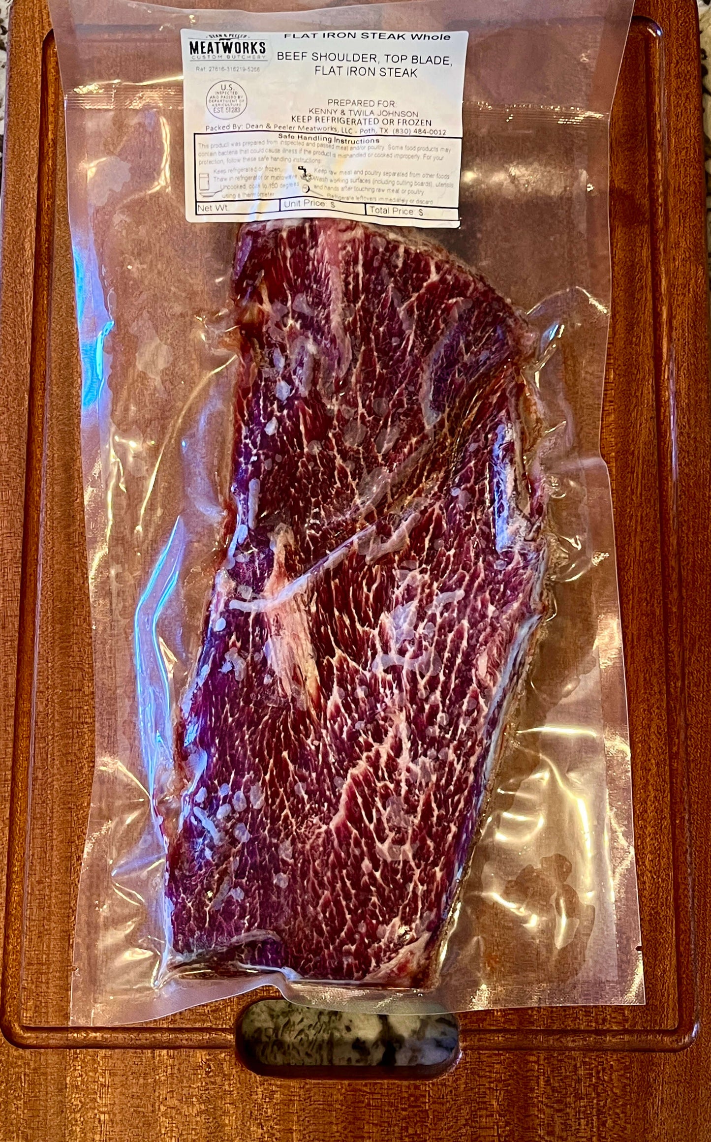 Flat Iron Steak