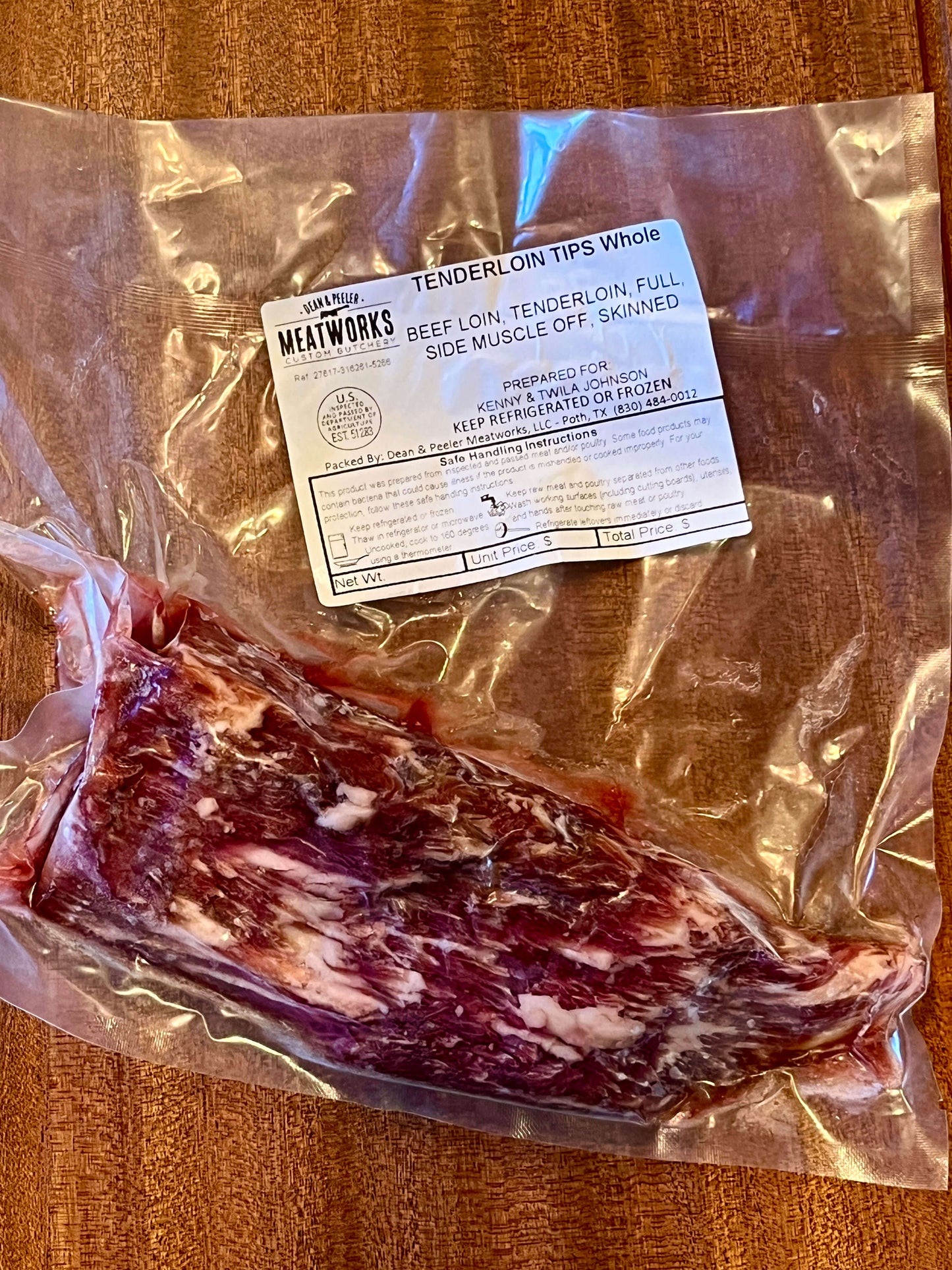 Tenderloin Tip (whole)